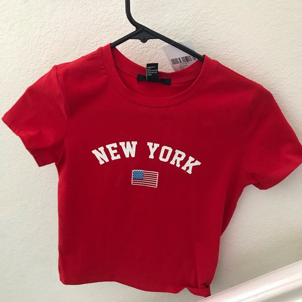 New York Crop top